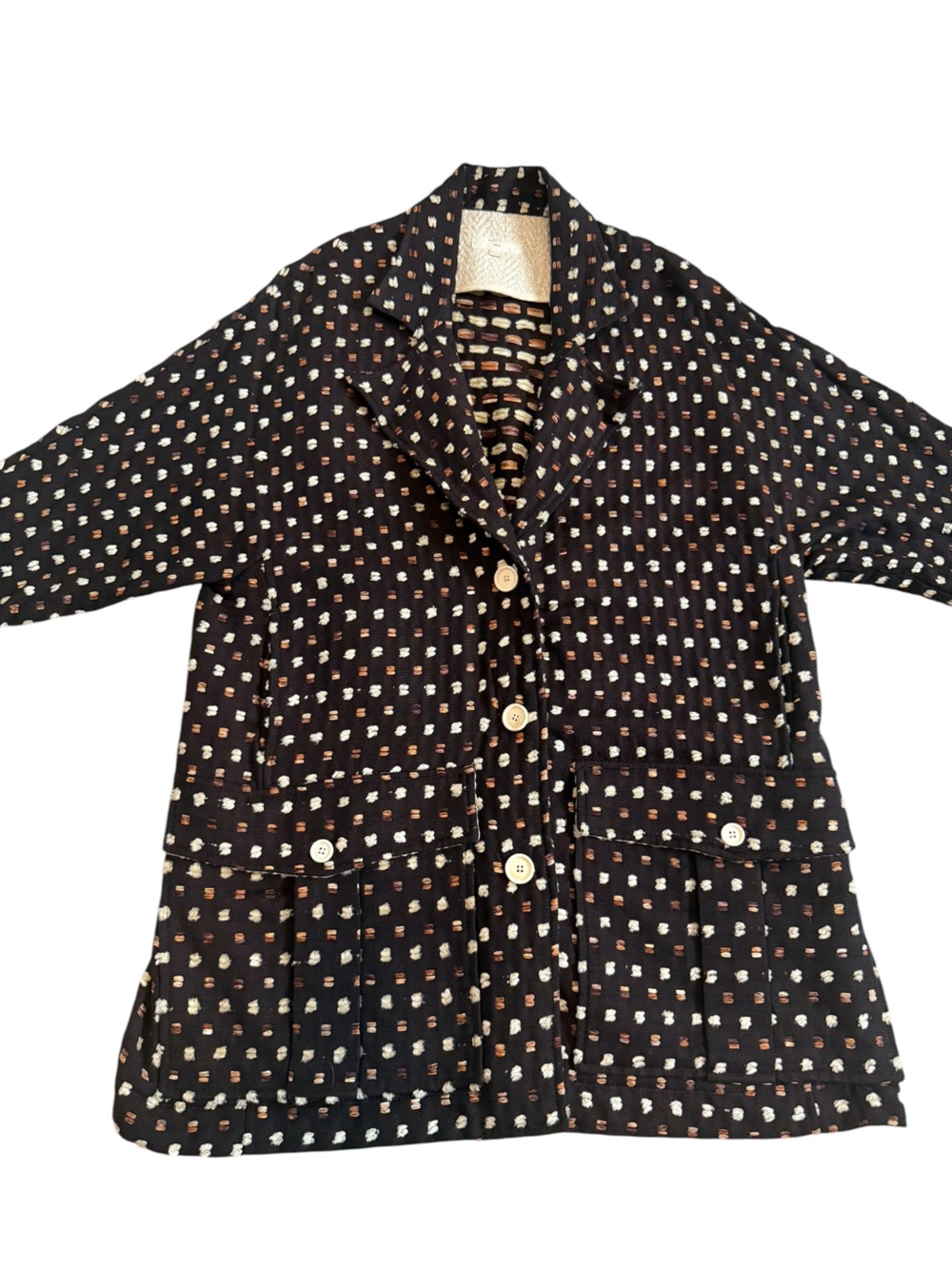 Billy Reid Women’s Textured Button-Front Jacket Size XS/S - Picture 3 of 9